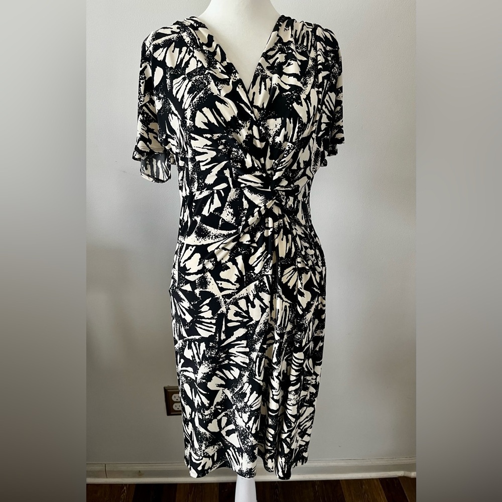 Lauren Ralph Lauren Faux Wrap Dress